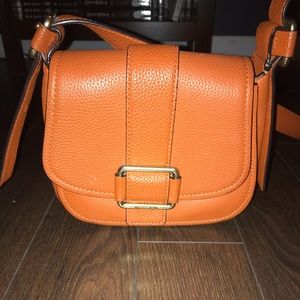 Orange Michael Kors bag